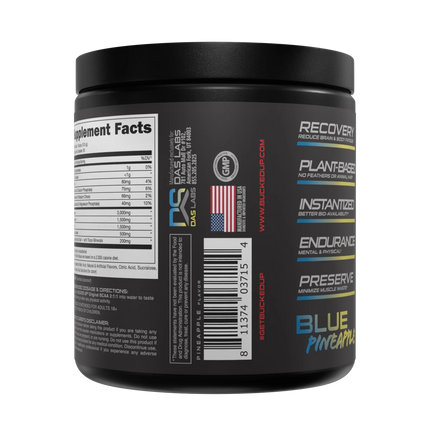 Bucked Up BCAA 2:1:1 - Blue Pineapple