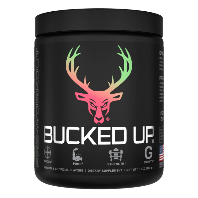 Bucked Up Pre-Workout - Strawberry Kiwi (30 Servings)