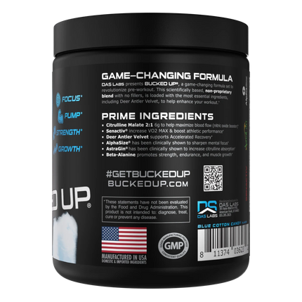 Bucked Up Pre-Workout - Swole Whip (30 Servings)