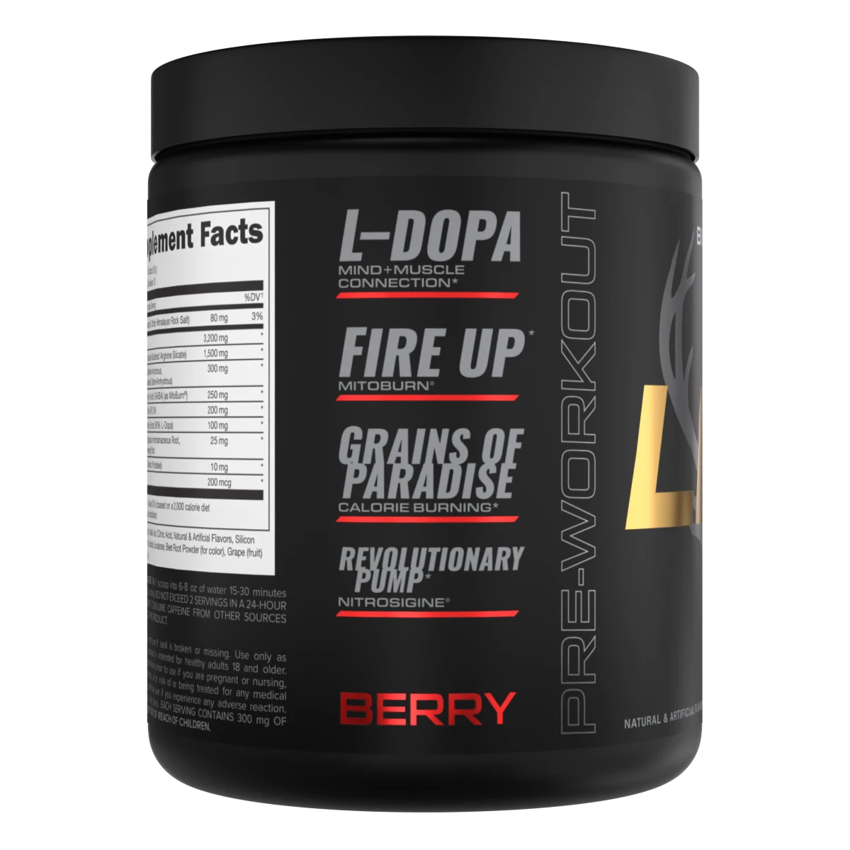 Bucked Up LFG Thermo Pre-Workout - Koala Freak - Aussie Fruit (Peach/Mango)