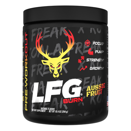 Bucked Up LFG Thermo Pre-Workout - Koala Freak - Aussie Fruit (Peach/Mango)
