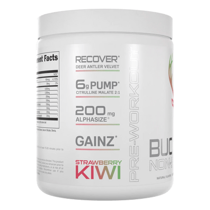 Bucked Up Stim Free Pre Workout - Pink Lemonade