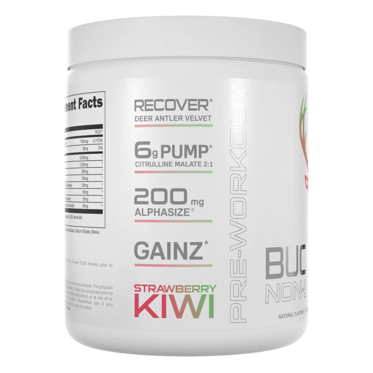 Bucked Up Stim Free Pre Workout - Orange Mango