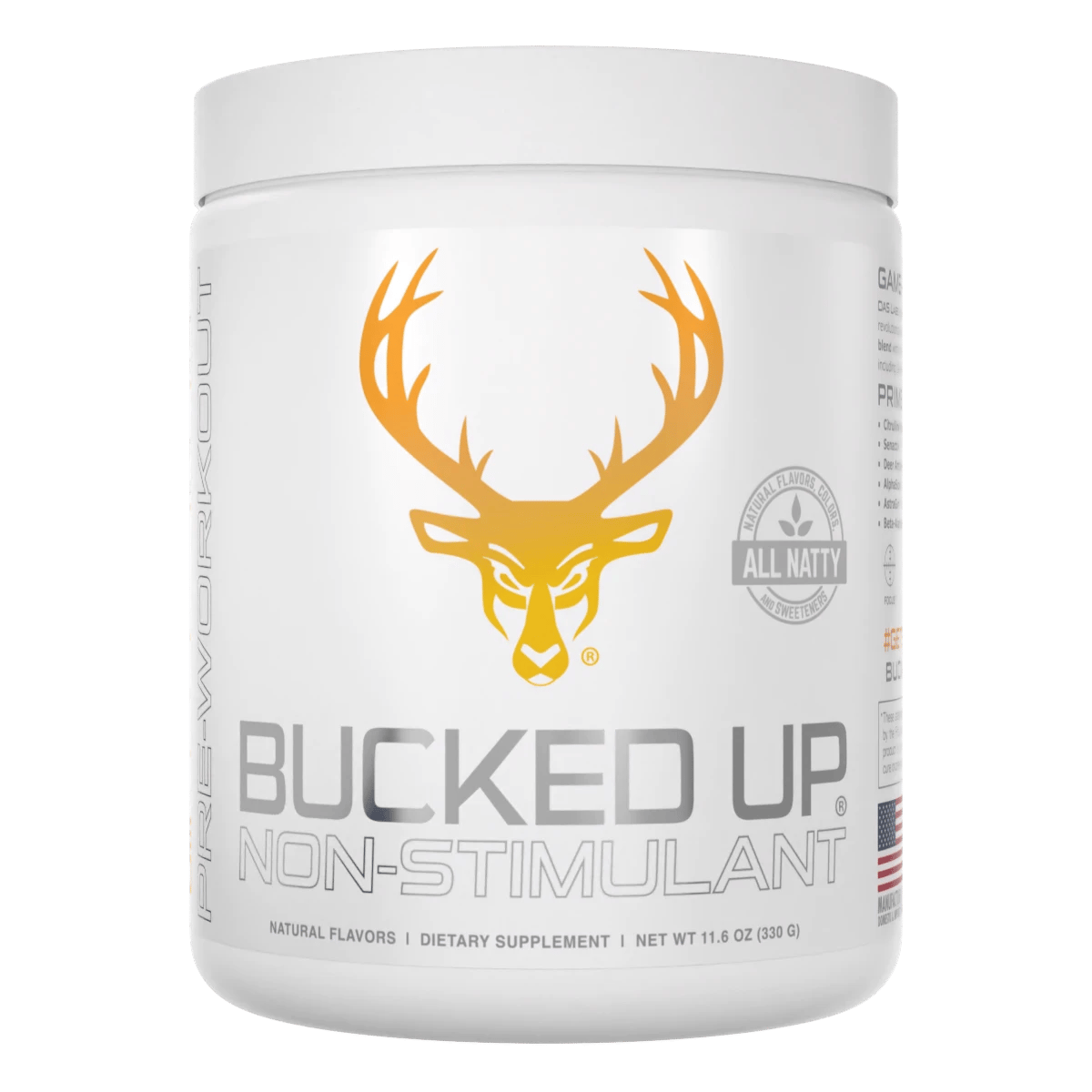 Bucked Up Stim Free Pre Workout - Orange Mango