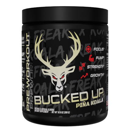 Bucked Up Pre-Workout - Koala Freak Strawberry/Pina Colada (30 Servings)