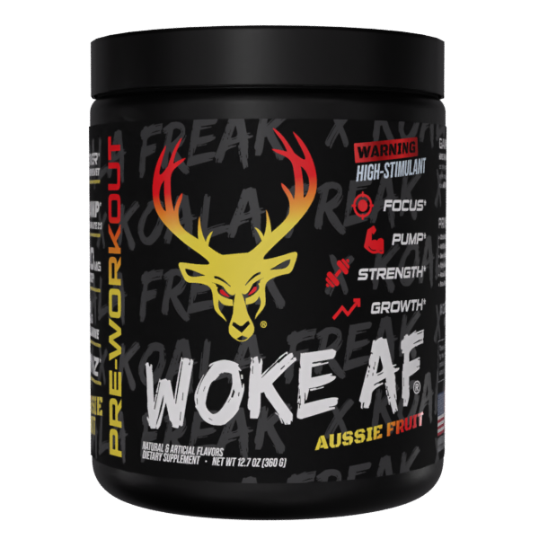 Bucked Up Woke AF - High Stim Pre-Workout - Koala Freak (Aussie Fruits) (30 Servings)