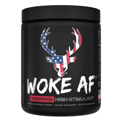 Bucked Up Woke AF - High Stim Pre-Workout - Rocket Pop (30 Servings)