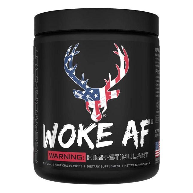 Bucked Up Woke AF - High Stim Pre-Workout - Rocket Pop (30 Servings)