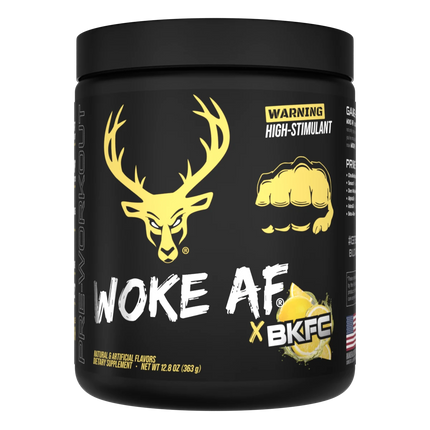 Bucked Up Woke AF - High Stim Pre-Workout - BKFC Lemonade (30 Servings)
