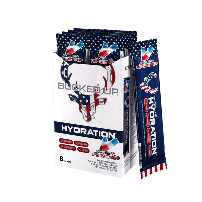 Bucked Up Hydration 18 Serves - Rocket Pop
