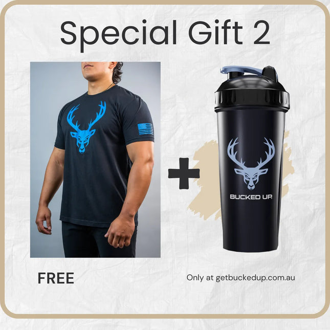 Spend $200 to get a Shaker + T Shirt