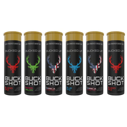 Bucked Up Buck Shots - Watermelon Energy Shot (12 PACK)